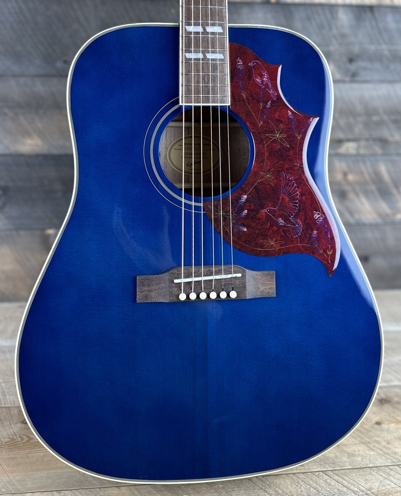 Epiphone Miranda Lambert Bluebird Studio Bluebonnet 24011500799 Quimper Sound Records and Guitars