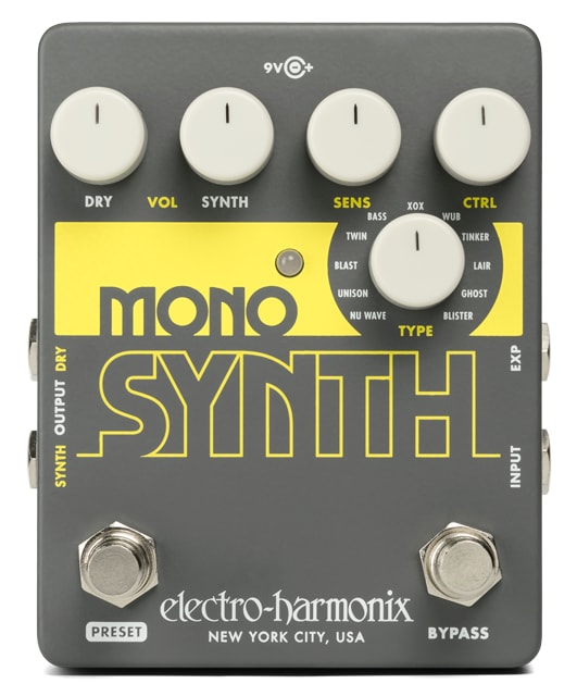 Electro-Harmonix Guitar Mono Synth Pedal