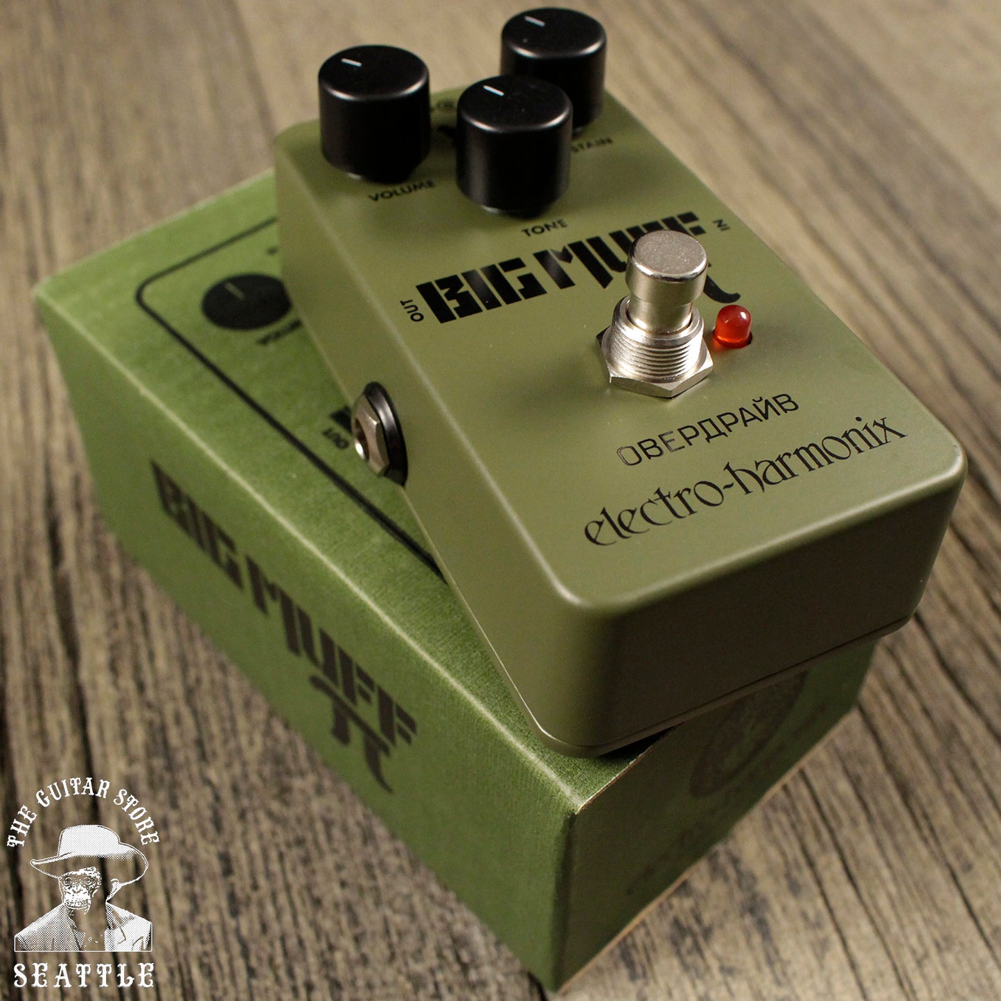 Electro-Harmonix Nano Green Russian Big Muff Pi Distortion Pedal