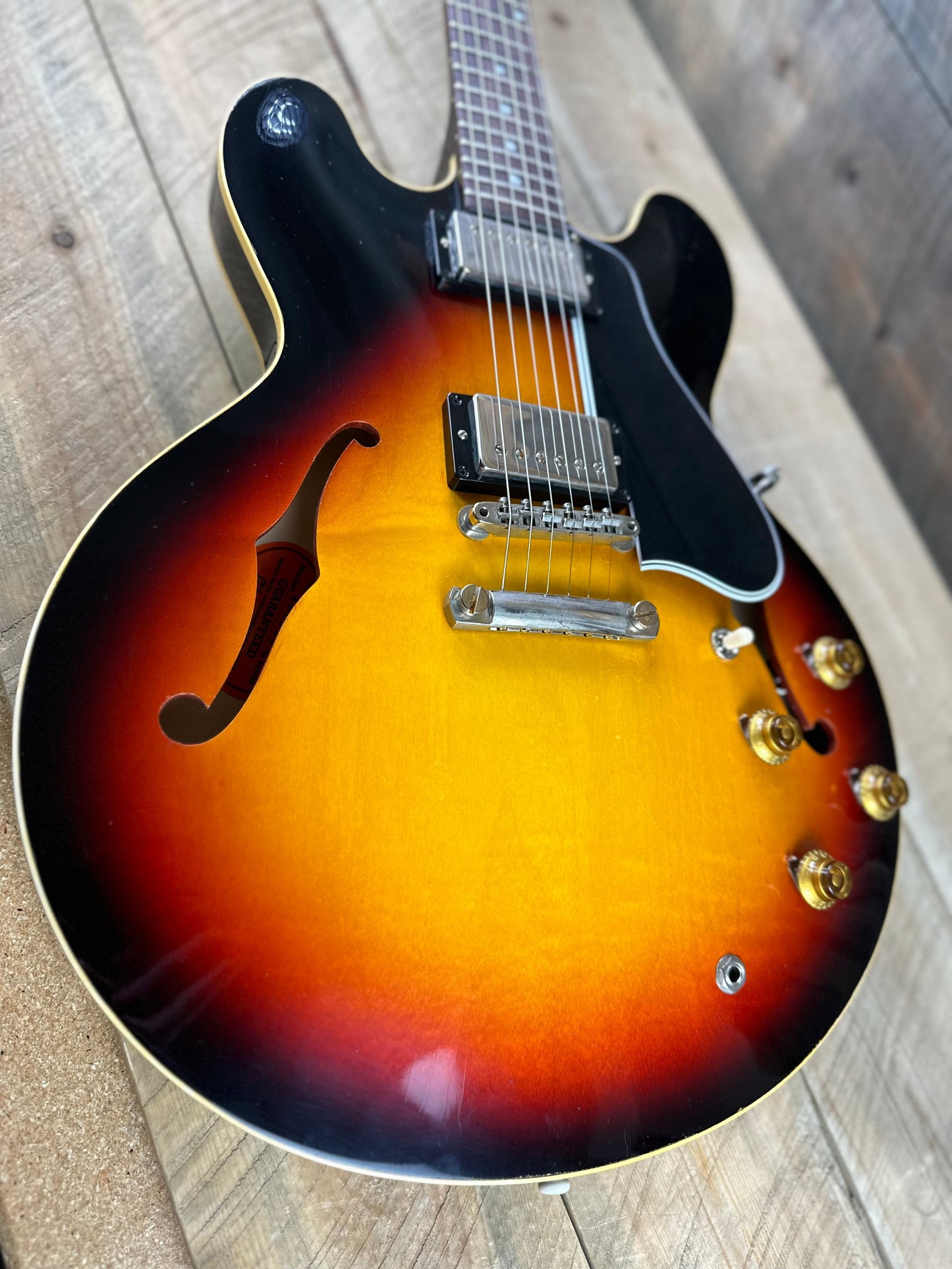 Gibson Custom Shop Murphy Lab 1958 ES-335 Light Aged - Tri-Burst A840239