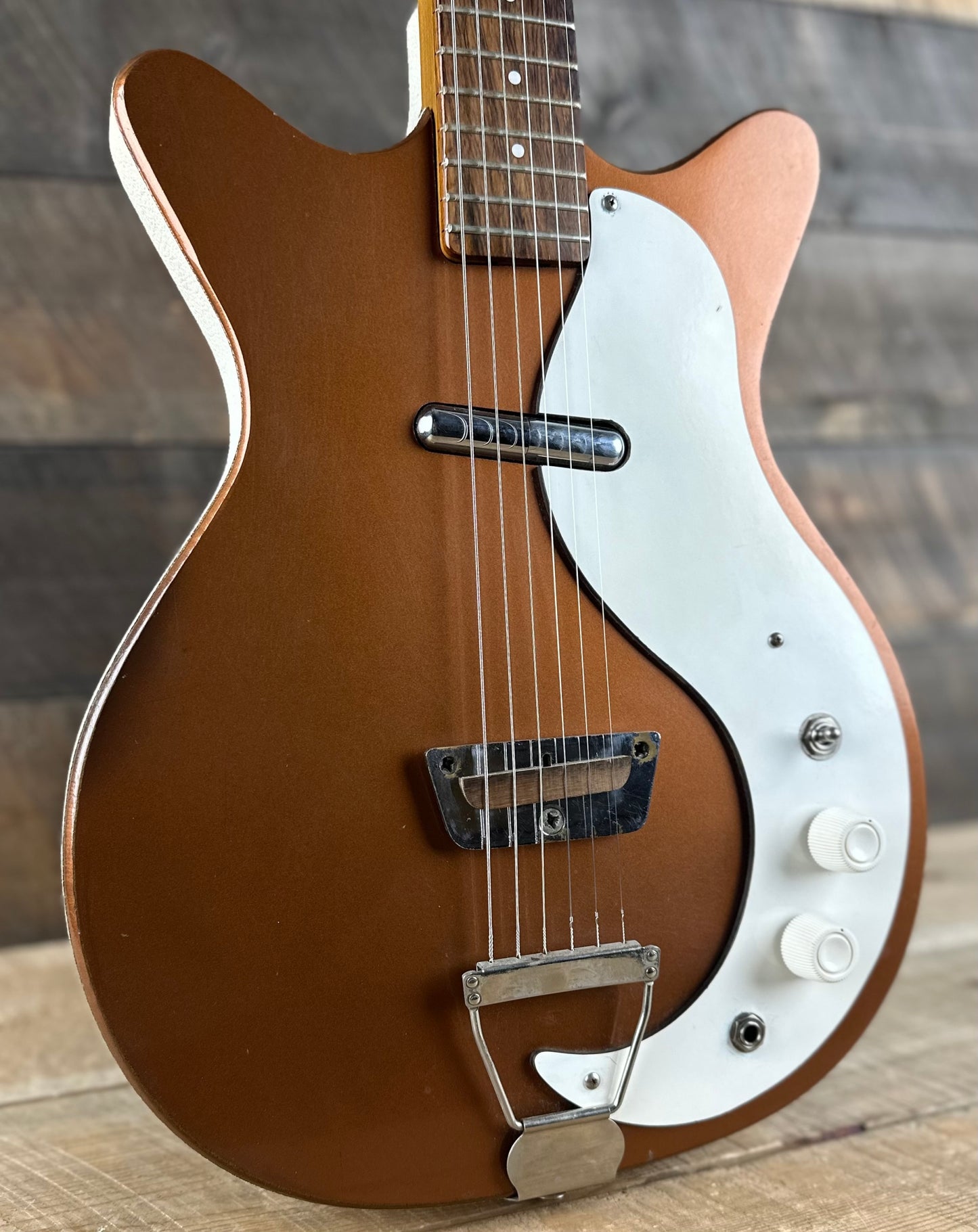 Vintage 1960's Danelectro 3012 DC-1 Shorthorn - Copper