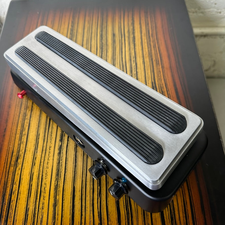 Used Dunlop GCB65 Custom Badass Dual-Inductor Cry Baby Wah 2021 - Present - Brushed Metal