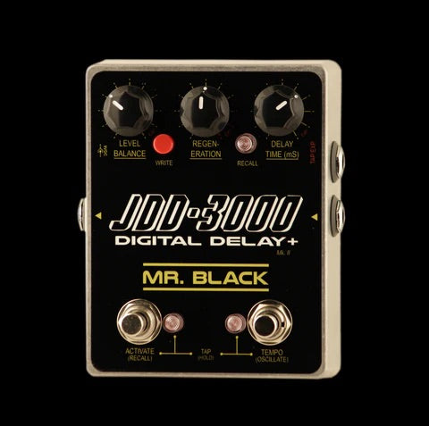 Mr. Black JDD-3000+ Mk. II Digital Delay with Tap-tempo