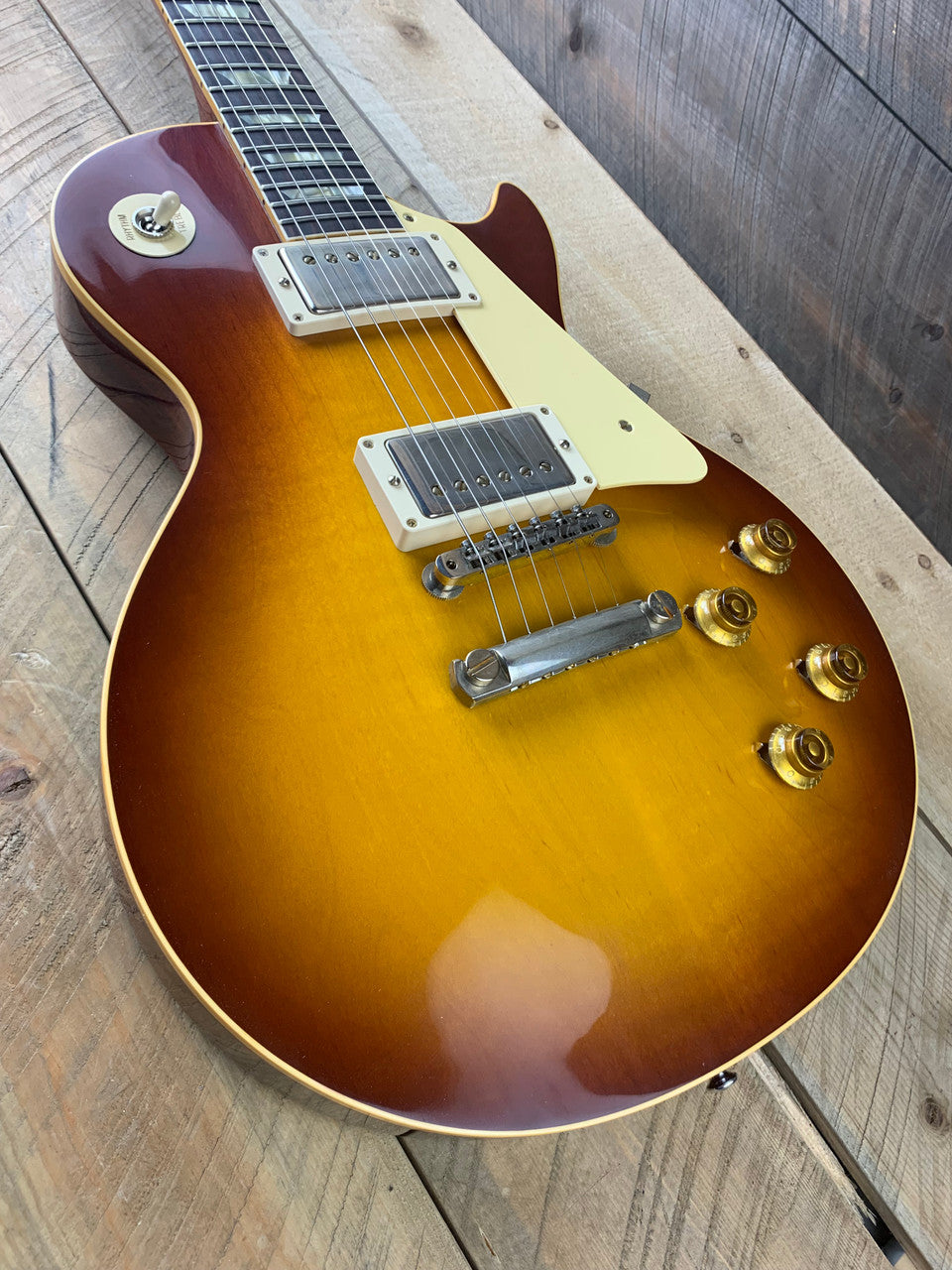 Gibson Custom Shop 1958 Les Paul Standard Reissue VOS - Iced Tea Burst 83567