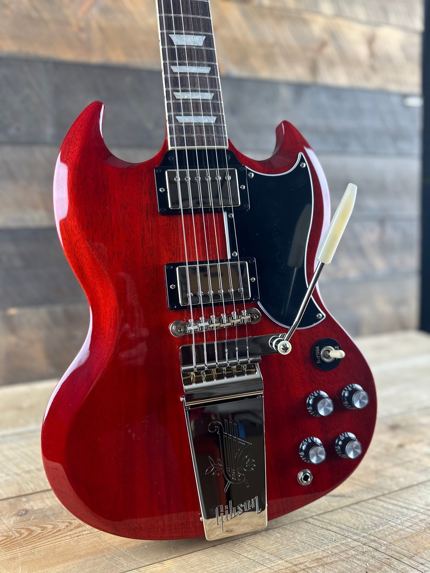 Gibson SG Standard '61 Maestro Vibrola - Vintage Cherry 219840198