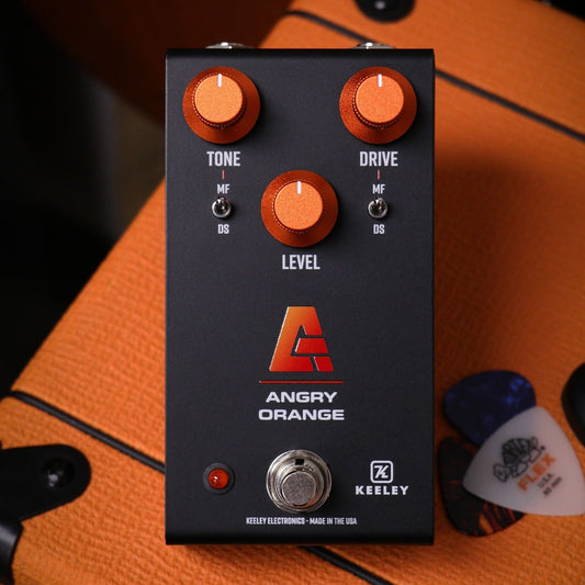 Keeley Angry Orange Distortion and Fuzz Pedal *IN STOCK*