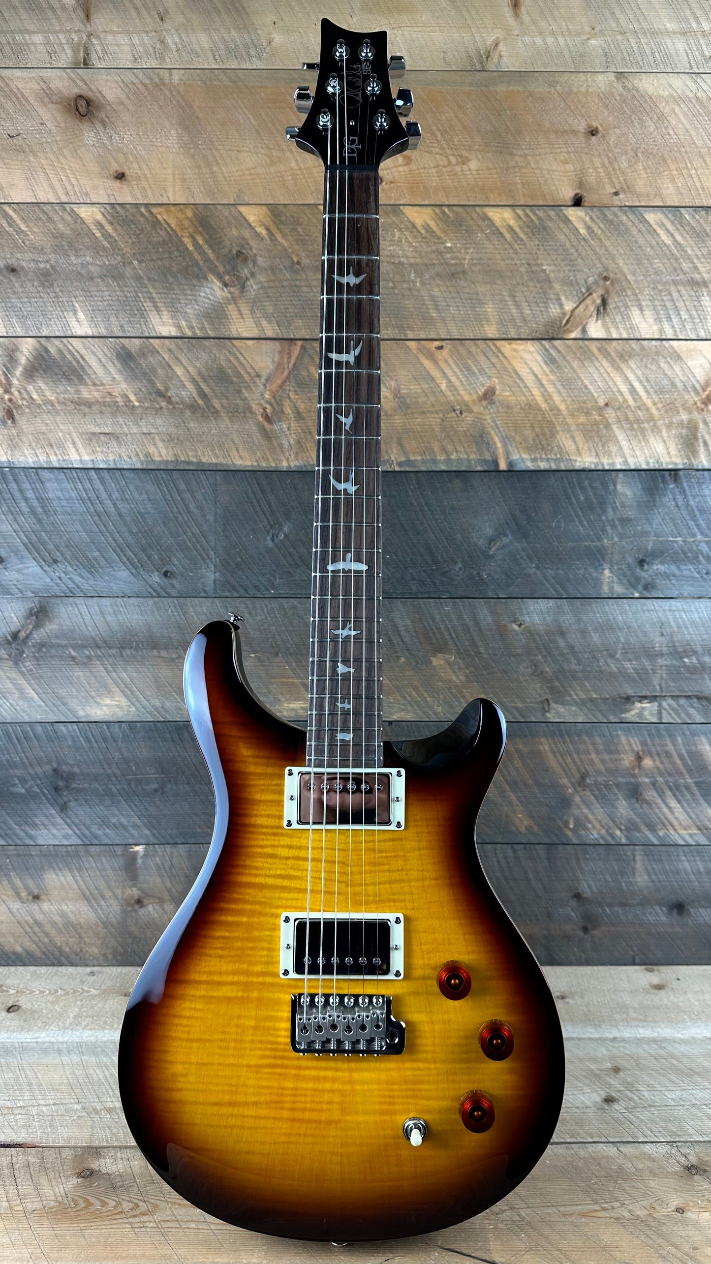 PRS SE DGT David Grissom Trem - McCarty Tobacco Sunburst 71751