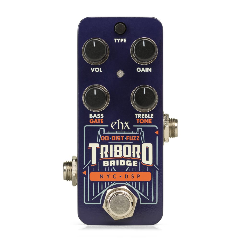 Electro-Harmonix Pico Triboro Bridge Overdrive Fuzz Distortion Pedal *IN STOCK*