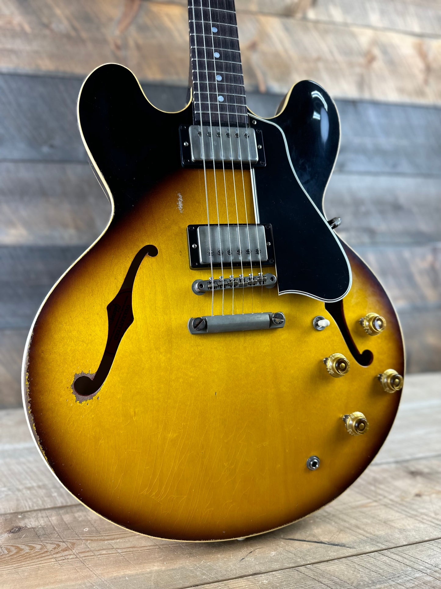 Gibson Custom Shop Murphy Lab 1958 ES-335 Heavy Aged - Tobacco Burst A840268