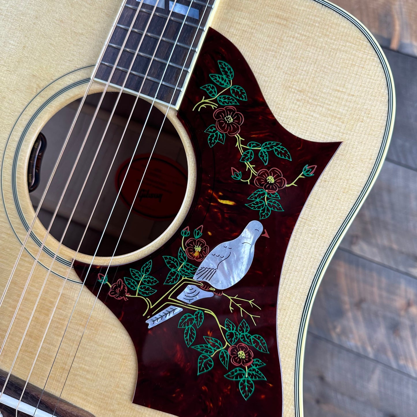 Shop Display Gibson Dove Original Acoustic-Electric Guitar - Antique Natural 20504038