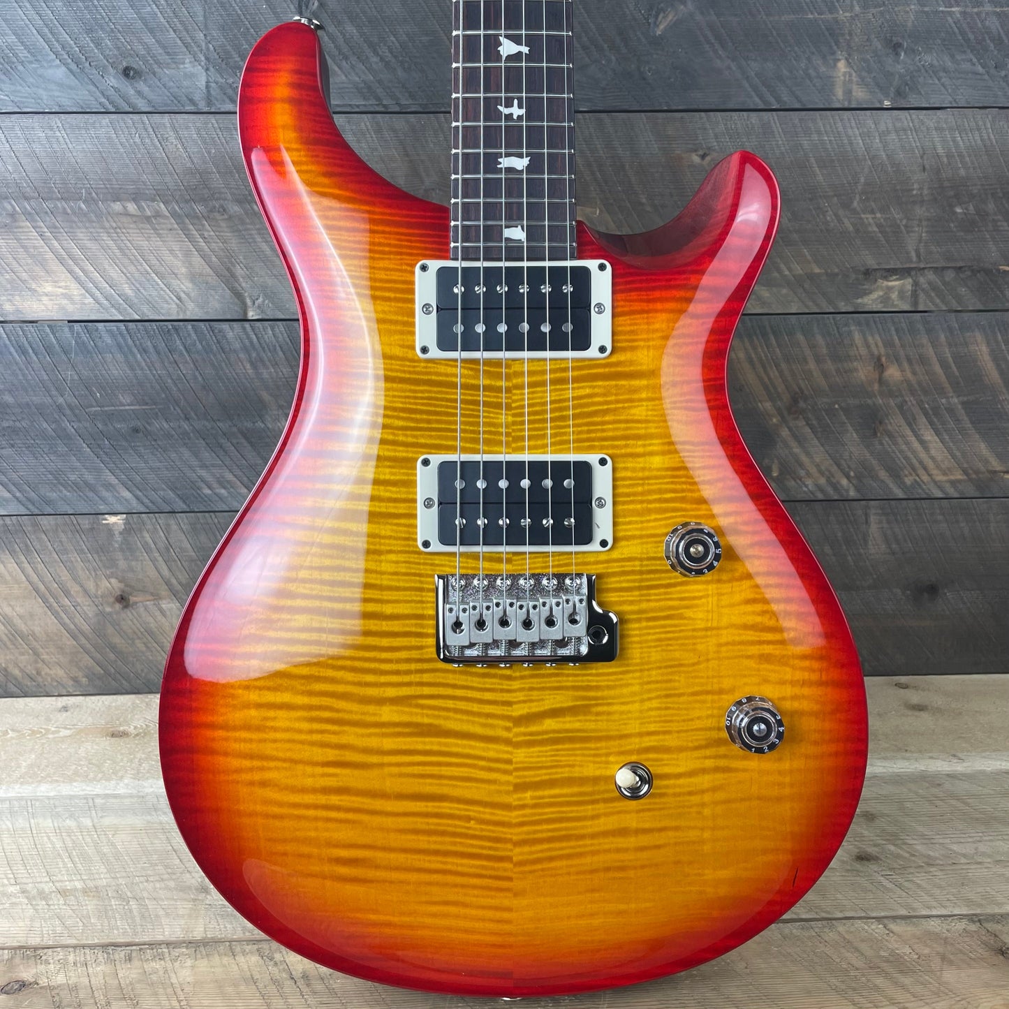 Floor Model PRS CE 24 Custom Color - Cherry Wrap Burst 360854