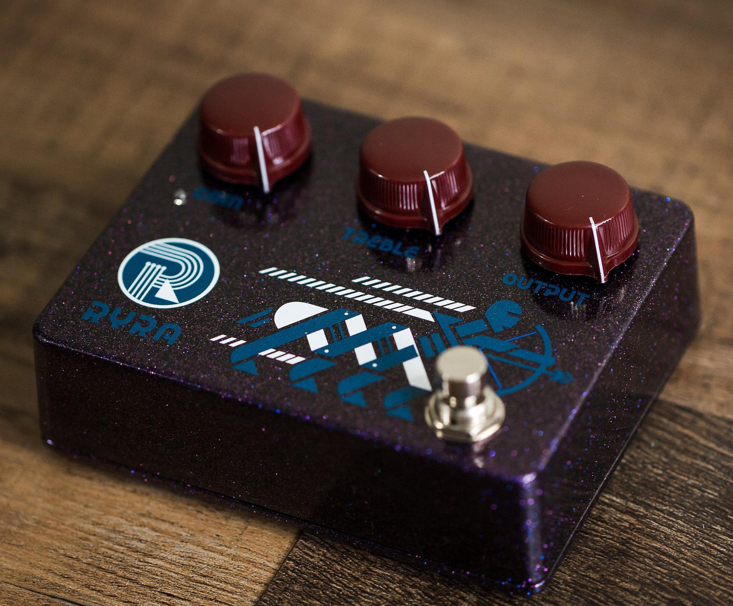 RYRA The Klone Overdrive Pedal - Black Cherry