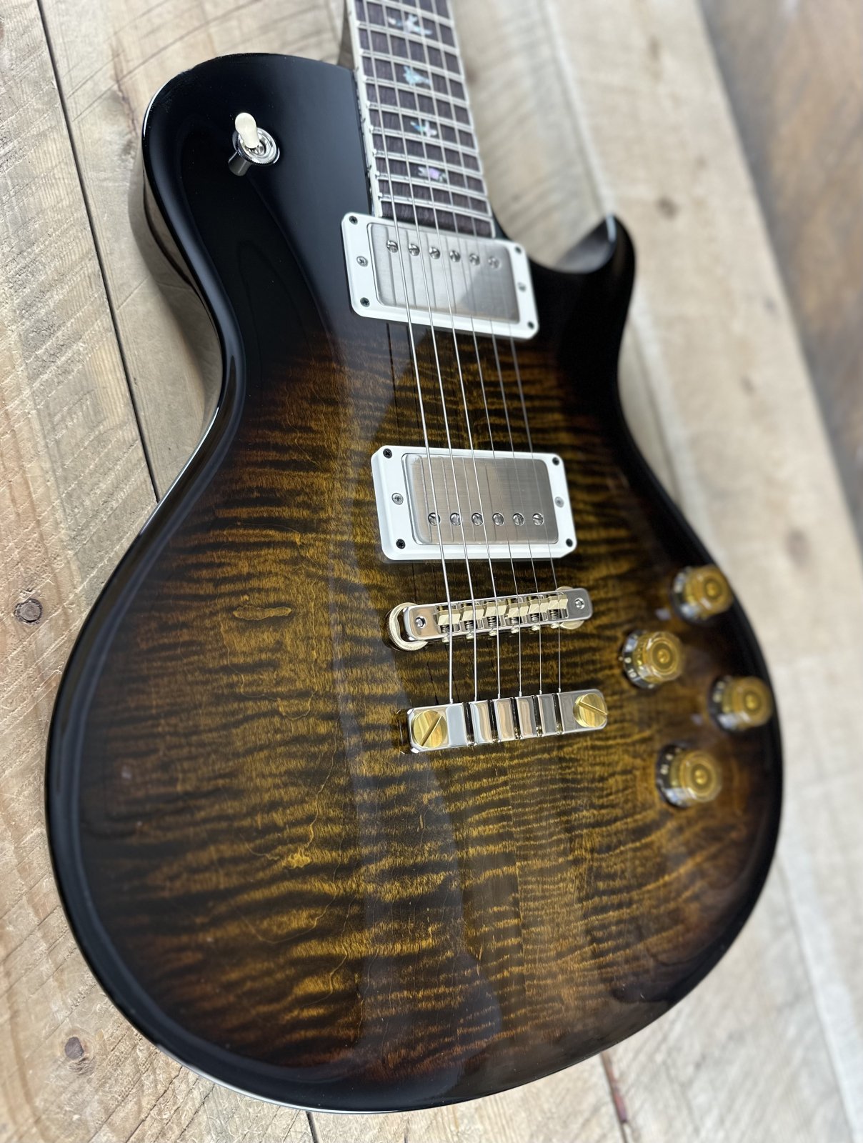 PRS McCarty 594 Singlecut - Black Gold Burst 383772