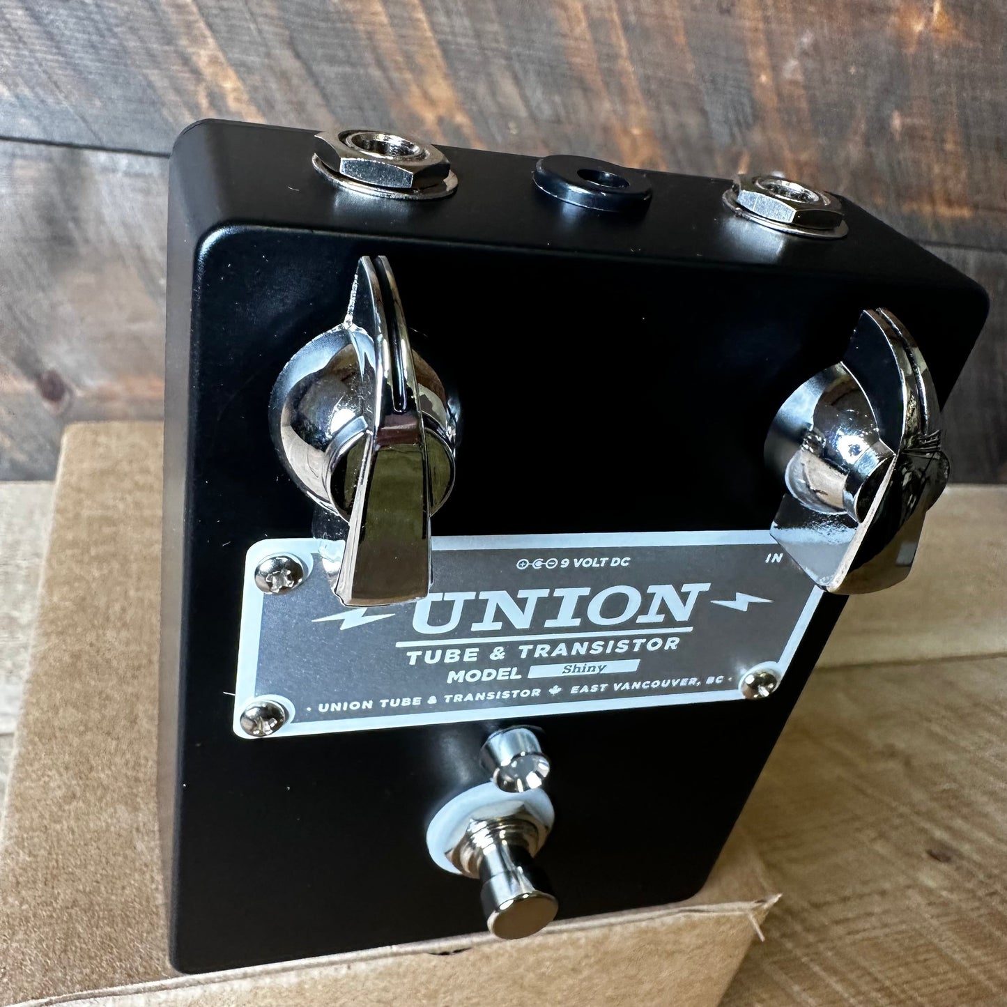 Union Tube & Transistor Shiny Fuzz Pedal - Bean Counter Edition