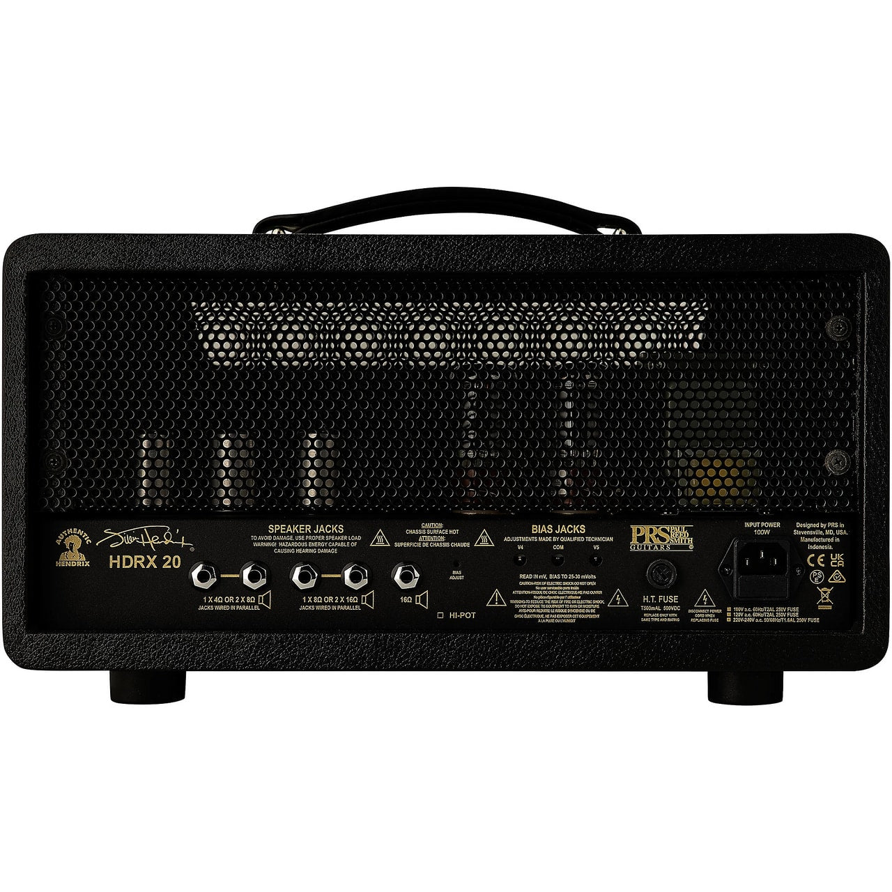 PRS HDRX 20 20W Guitar Amp Head - Black