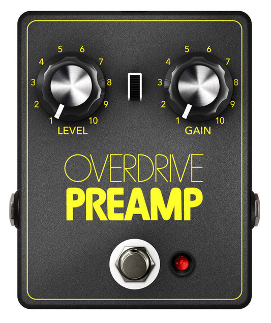 JHS Overdrive Preamp Pedal Display Model