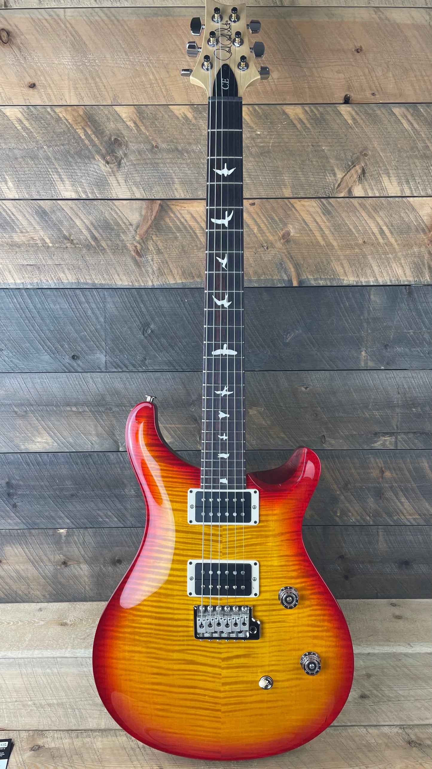 Floor Model PRS CE 24 Custom Color - Cherry Wrap Burst 360854