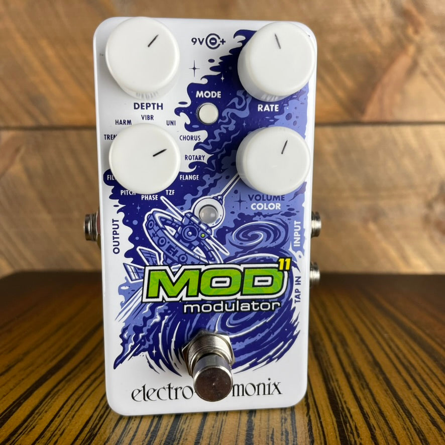 Used Electro-Harmonix MOD 11 Modulation Pedal with Box