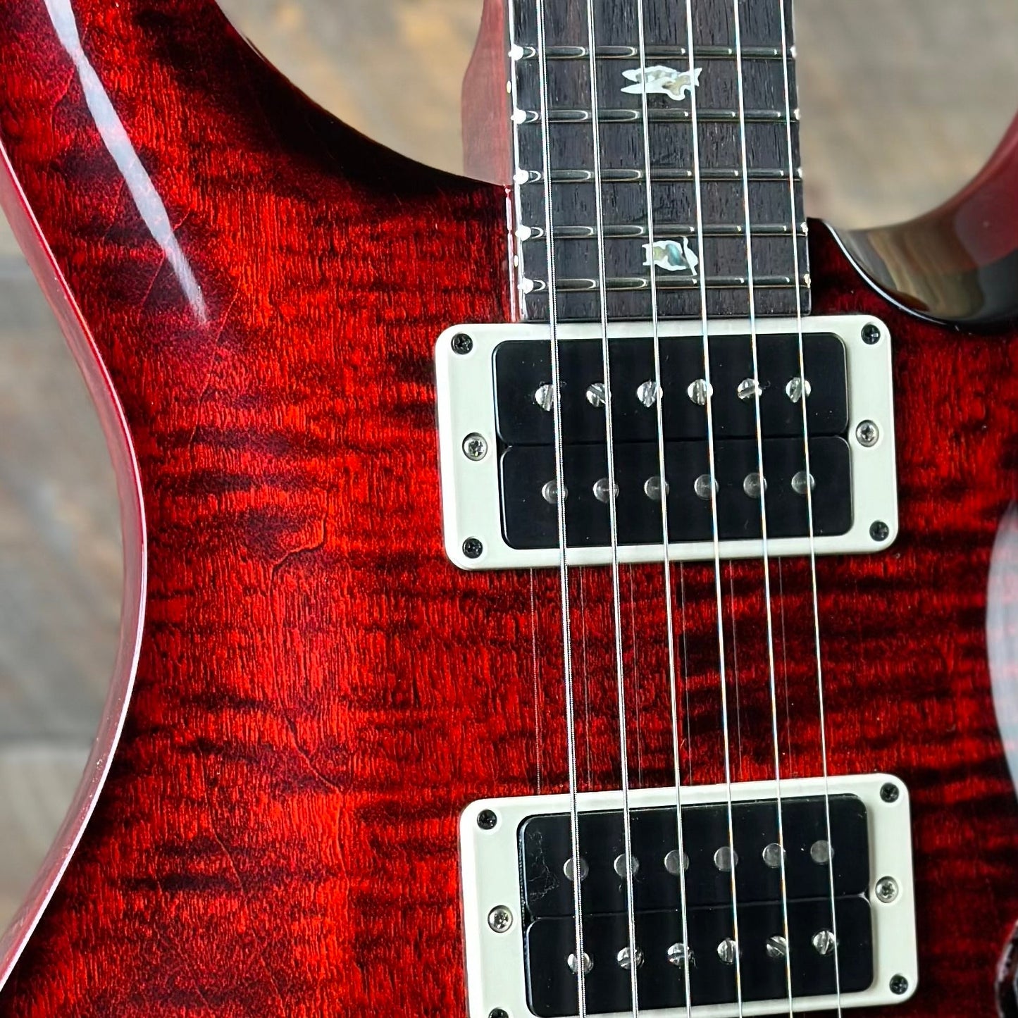 PRS Custom 24-08 Custom Color - Faded Fire Red 366934