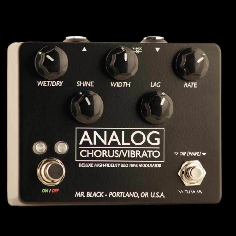 Mr. Black Analog Chorus Vibrato Deluxe Pedal