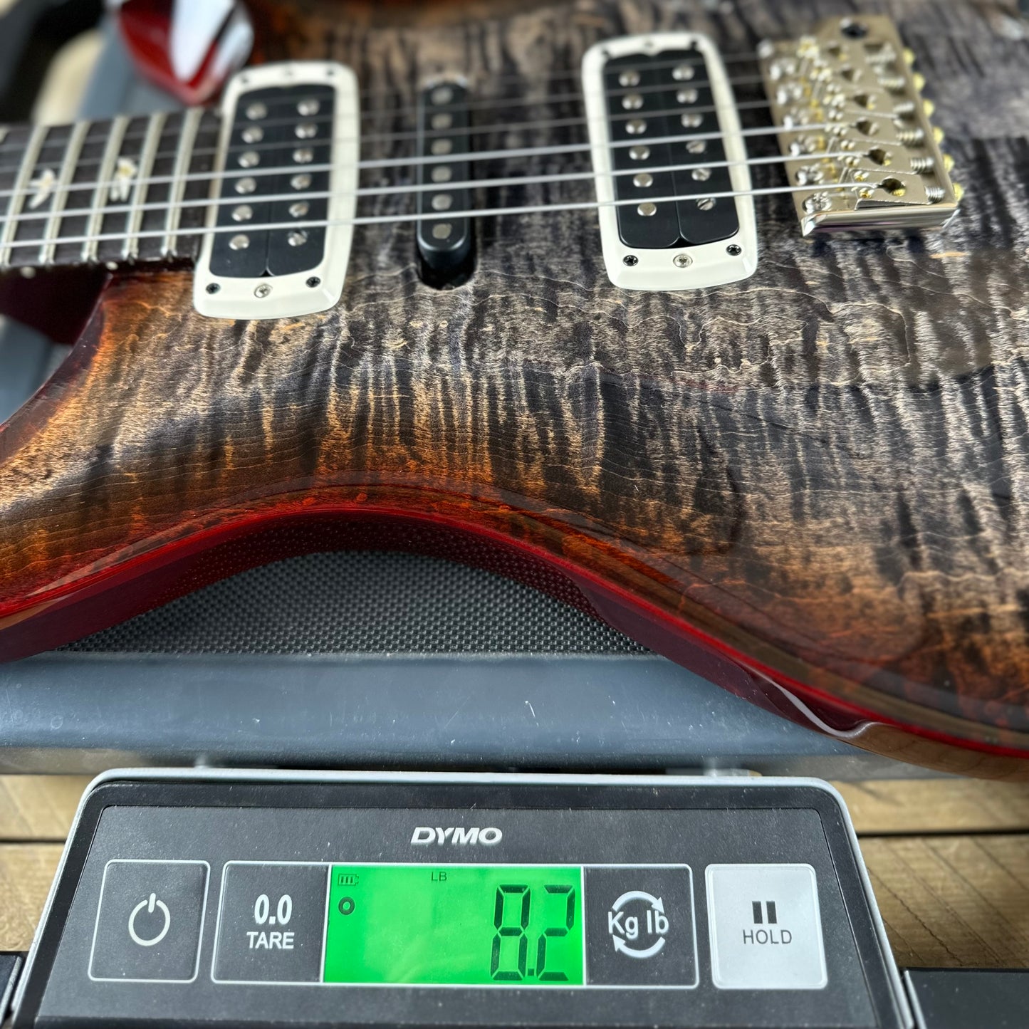 PRS Modern Eagle V Custom Color - Charcoal Cherry Burst 387719