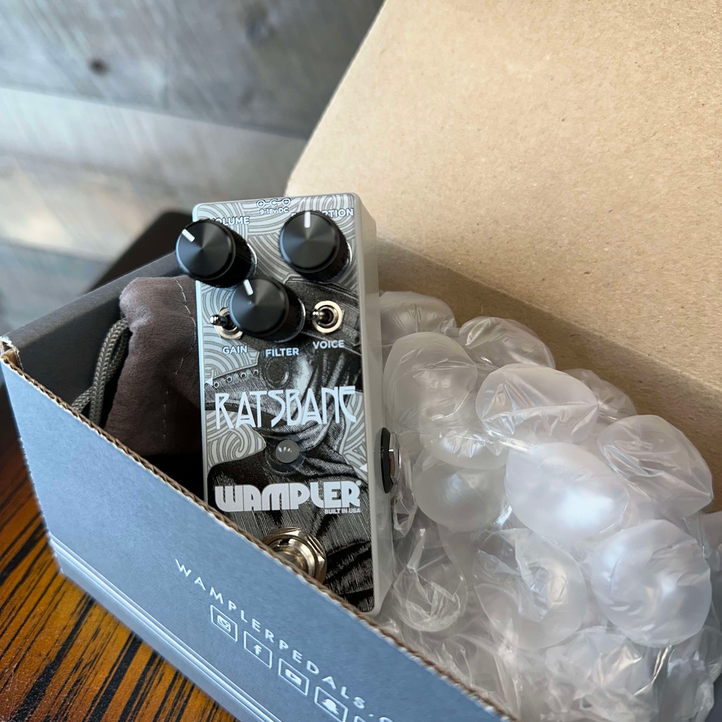 Used Wampler  Ratsbane Overdrive 2021 - Grey